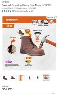 Vendo zapatos de seguridad marca norseg - imagen 3